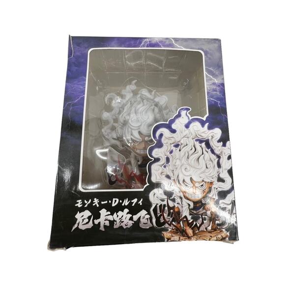 Monkey D. Luffy Battle Form PVC Statue Figurine Toy Garage Kit in Box 16 cm NEW - Picture 2 of 7